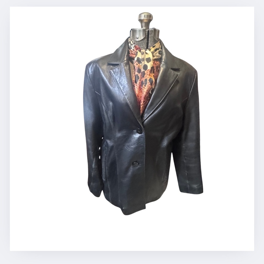 Pelle Studio Classic Black Leather Jacket